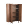 LABEL51 Bergkast Oliva - Walnoot - Eiken - Hoge Kast - Afbeelding 2