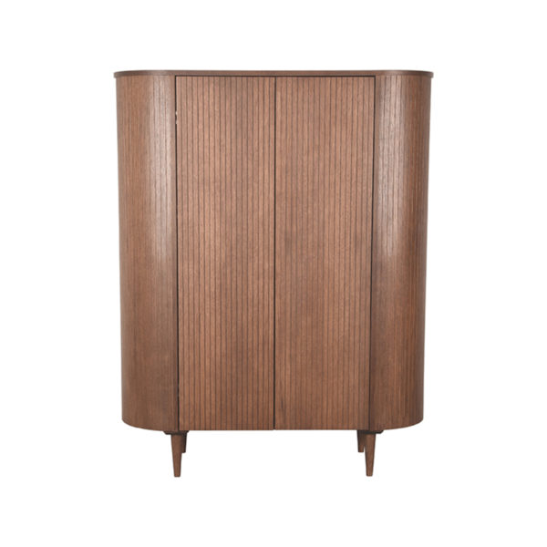 LABEL51 Bergkast Oliva - Walnoot - Eiken - Hoge Kast - Afbeelding 3