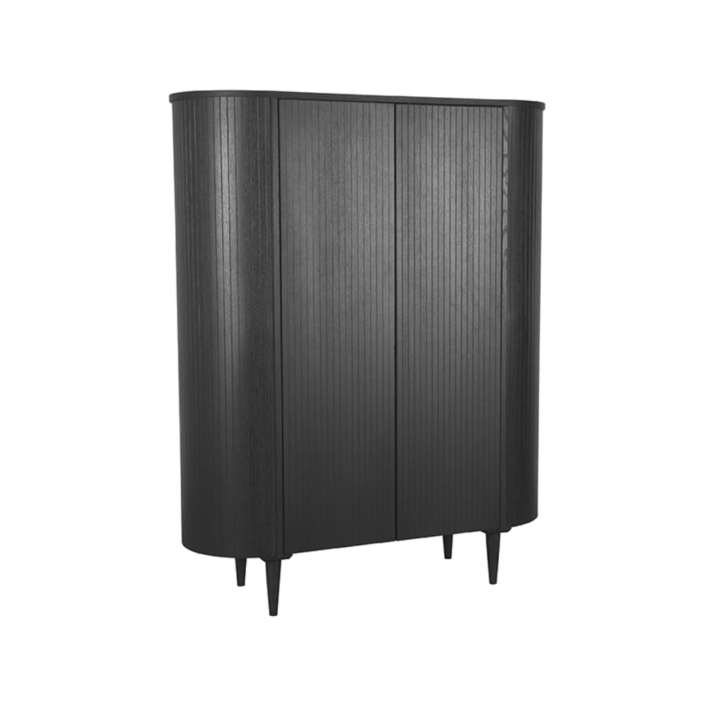 LABEL51 Bergkast Oliva - Zwart - Eiken - Hoge Kast - Afbeelding 3