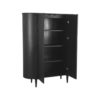 LABEL51 Bergkast Oliva - Zwart - Eiken - Hoge Kast - Afbeelding 4