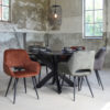 LABEL51 Eetkamerstoel Fer - Hunter - Velours - Afbeelding 6