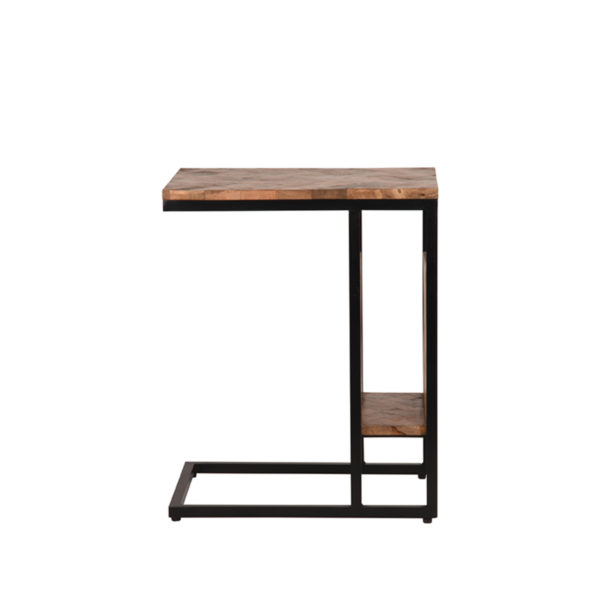 LABEL51 Bijzettafel Shift - Rough - Mangohout - Afbeelding 2