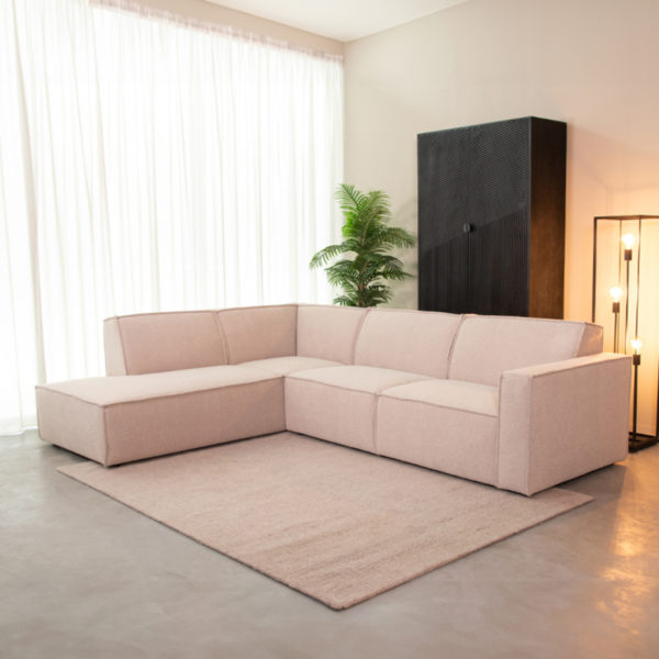 LABEL51 Hoekbank Kay - Naturel - Boucle - Rechts - Afbeelding 5