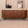 LABEL51 Dressoir Oliva - Walnoot - Eiken - Dressoir 220 cm - Afbeelding 2