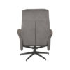 LABEL51 Fauteuil Bergen - Antraciet - Cosmo - Excl. Hocker - Afbeelding 2
