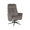 LABEL51 Fauteuil Bergen - Antraciet - Cosmo - Excl. Hocker - Afbeelding 6