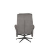 LABEL51 Fauteuil Bergen - Antraciet - Cosmo - Incl. Hocker - Afbeelding 2