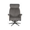 LABEL51 Fauteuil Verdal - Antraciet - Cosmo - Excl. Hocker - Afbeelding 4
