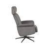 LABEL51 Fauteuil Verdal - Antraciet - Cosmo - Excl. Hocker - Afbeelding 6