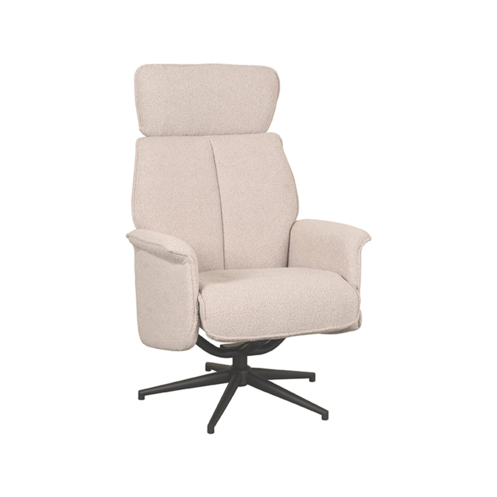 LABEL51 Fauteuil Verdal - Naturel - Boucle - Excl. Hocker - Afbeelding 6