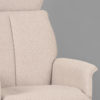 LABEL51 Fauteuil Verdal - Naturel - Boucle - Incl. Hocker - Afbeelding 5