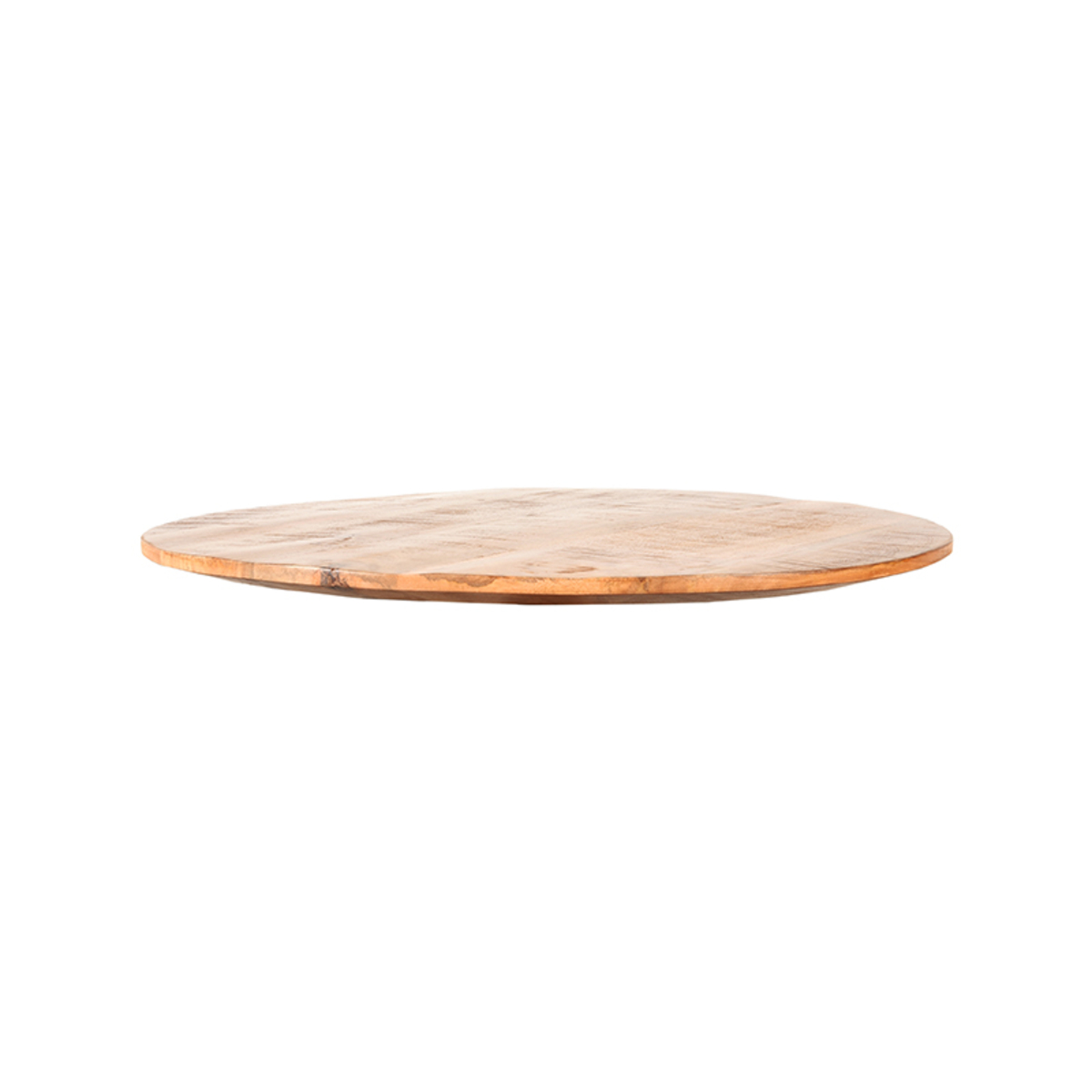 Het Steigerhouthuis LABEL51 Eetkamertafel Tafelblad Sloppy Edge - Rough - Mangohout - Rond - 70 cm