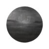 LABEL51 Eetkamertafel Tafelblad Sloppy Edge - Zwart - Mangohout - Rond - 70 cm - Afbeelding 2