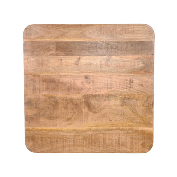 LABEL51 Eetkamertafel Tafelblad Sloppy Edge - Rough - Mangohout - 70 cm Sloppy - Afbeelding 2