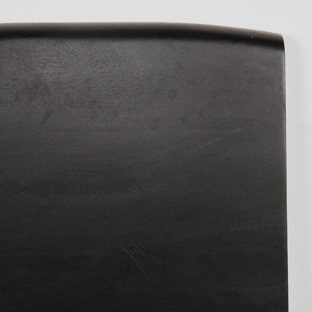 LABEL51 Eetkamertafel Tafelblad Tree Edge - Zwart - Mangohout - 70 cm Tree - Afbeelding 3