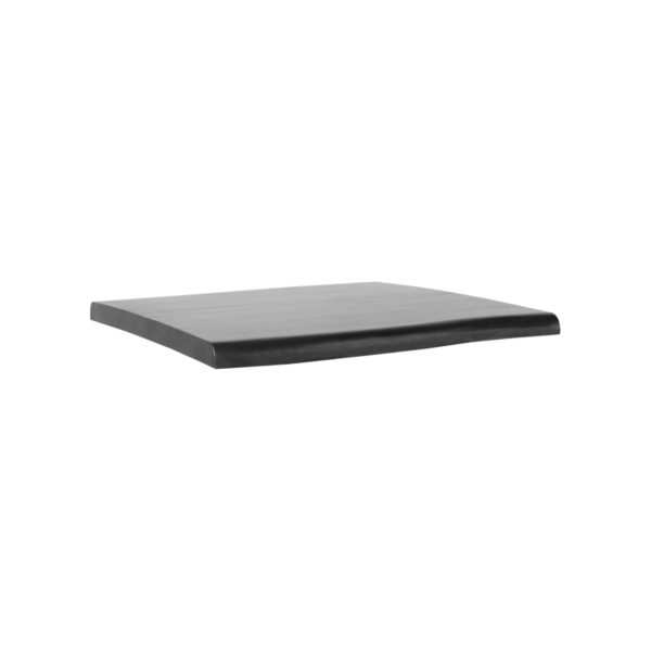 LABEL51 Eetkamertafel Tafelblad Tree Edge - Zwart - Mangohout - 70 cm Tree - Afbeelding 2