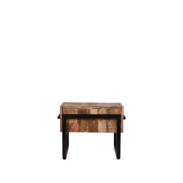 LABEL51 Salontafel Bolivia - Rough - Mangohout - 50 cm - Afbeelding 4