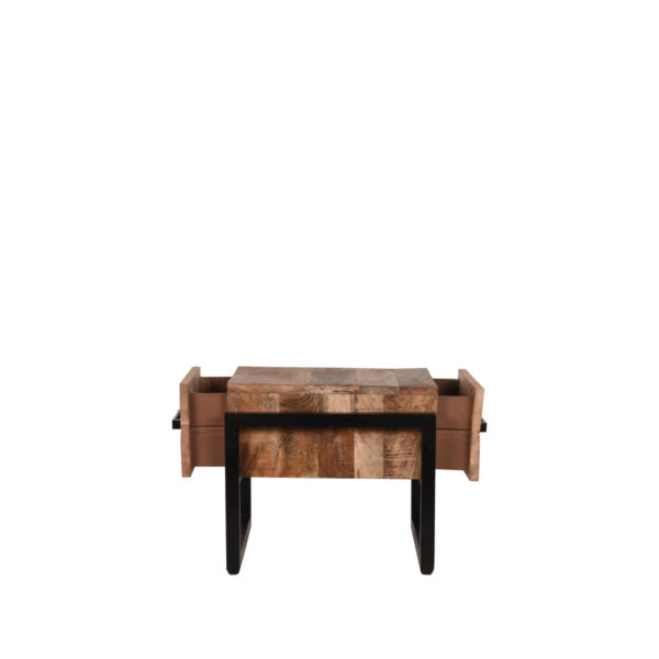 LABEL51 Salontafel Bolivia - Rough - Mangohout - 50 cm - Afbeelding 5