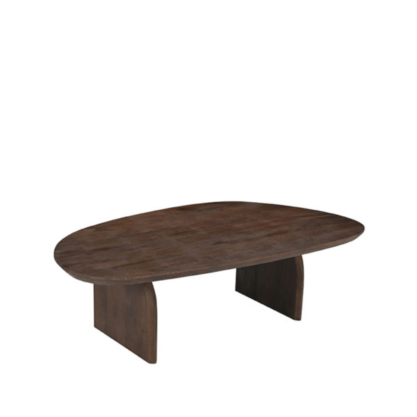 LABEL51 Salontafel Cooper - Espresso - Mangohout - 135 cm - Afbeelding 6