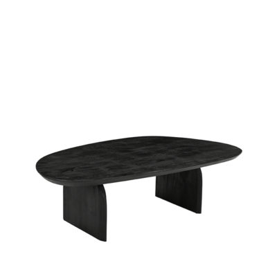 LABEL51 Salontafel Cooper - Zwart - Mangohout - 135 cm