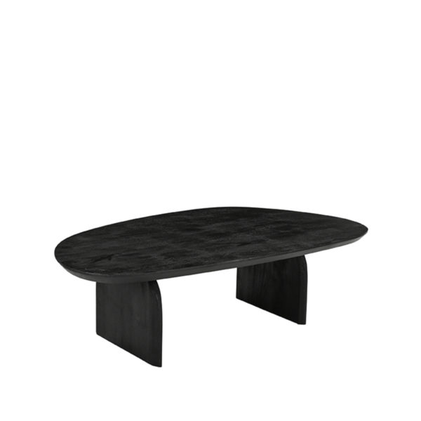 LABEL51 Salontafel Cooper - Zwart - Mangohout - 135 cm