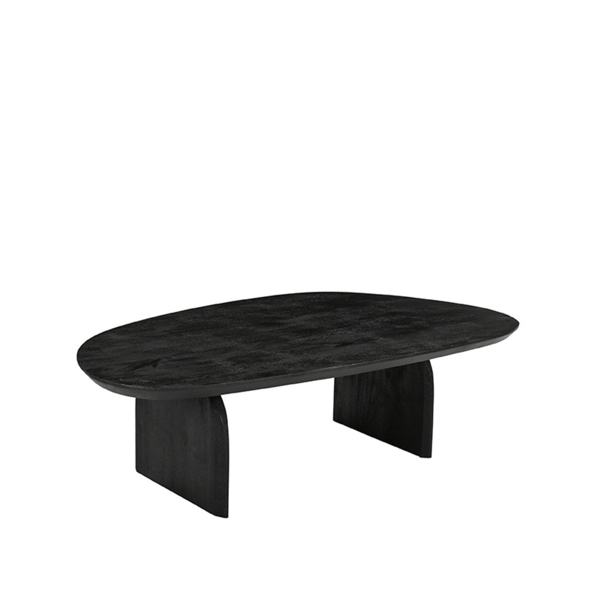 Het Steigerhouthuis LABEL51 Salontafel Cooper - Zwart - Mangohout - 135 cm