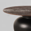 LABEL51 Salontafel Dim - Zwart - Mangohout - 75 cm - Afbeelding 2