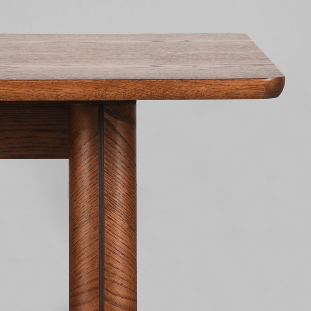 LABEL51 Salontafel Jule - Walnoot - Eiken - 140 cm - Afbeelding 4