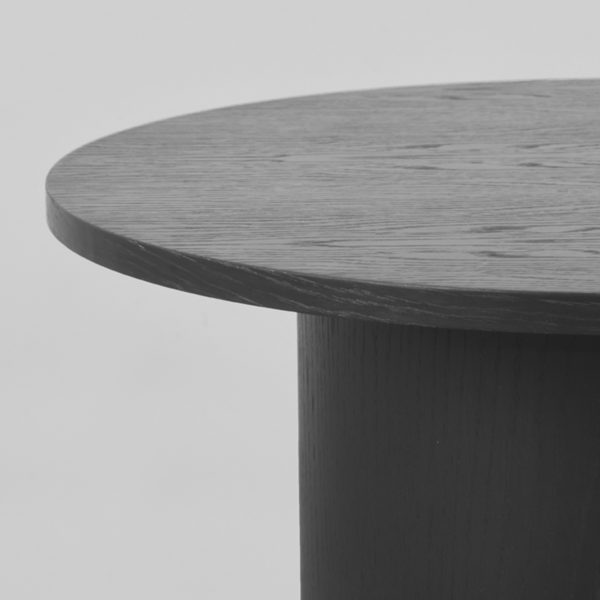 LABEL51 Salontafel Oliva - Zwart - Eiken - 60 cm - Afbeelding 2