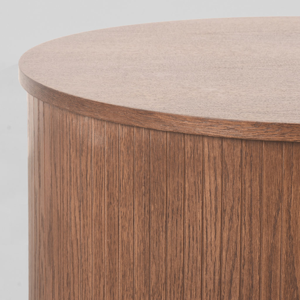 LABEL51 Salontafel Oliva - Walnoot - Eiken - 70 cm - Afbeelding 2