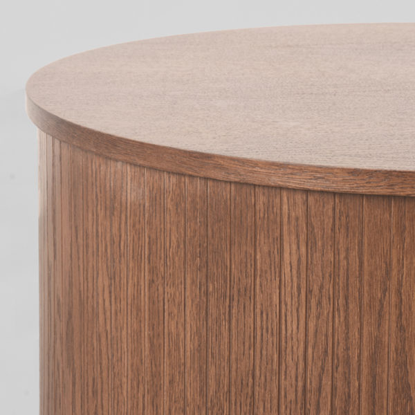 LABEL51 Salontafel Oliva - Walnoot - Eiken - 70 cm - Afbeelding 2