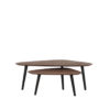 LABEL51 Salontafel Rock - Espresso - Mangohout - 110 cm - Afbeelding 3