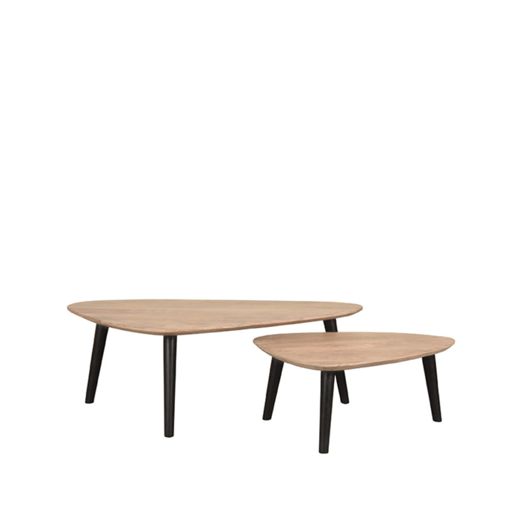 LABEL51 Salontafel Rock - Rough - Mangohout - 110 cm - Afbeelding 2