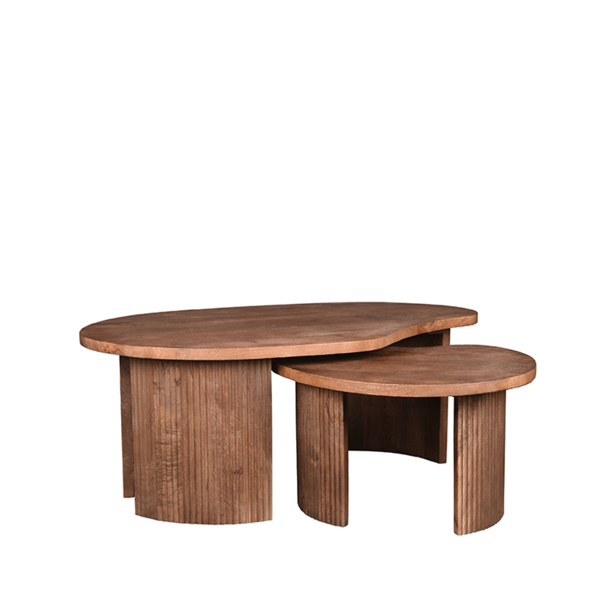 Het Steigerhouthuis LABEL51 Salontafel Timon - Espresso - Mangohout - 100 cm