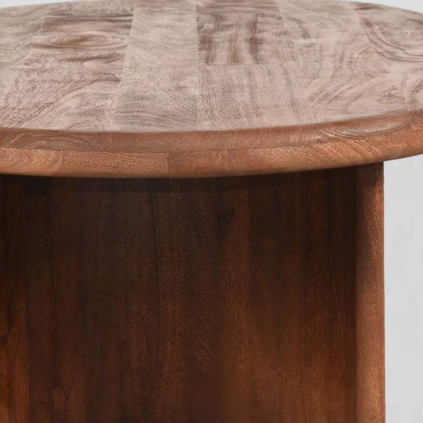 LABEL51 Salontafel Varia - Espresso - Mangohout - 110 cm - Afbeelding 5