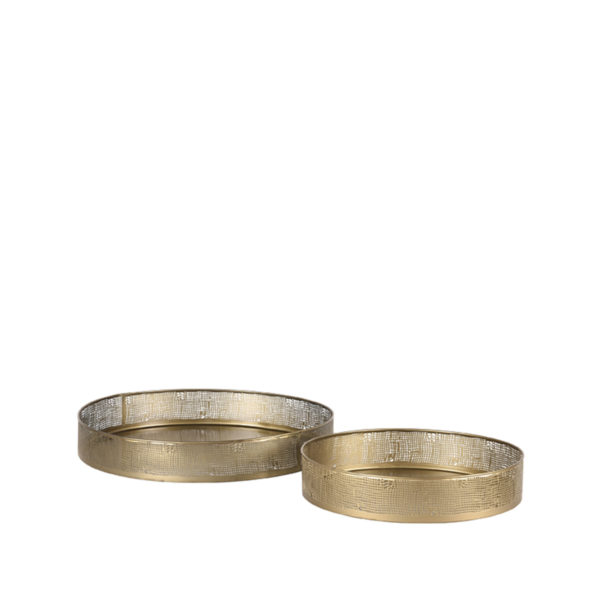 LABEL51 Dienbladen - Antiek goud - Metaal - Afbeelding 2