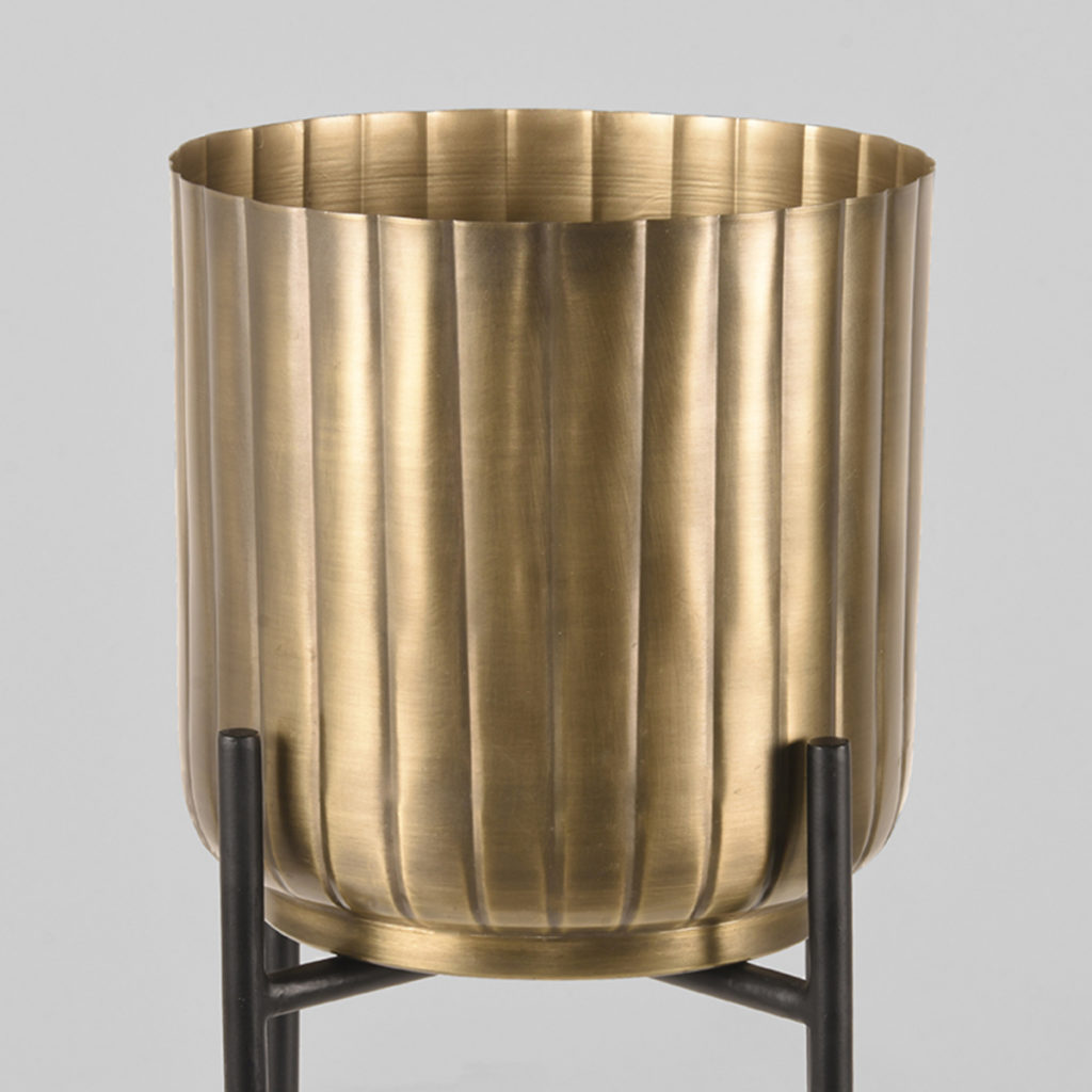LABEL51 Plantenstandaards - Antiek goud - Metaal - Afbeelding 3