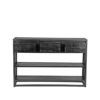 LABEL51 Sidetable Chili - Zwart - Mangohout - Sidetable - Afbeelding 4