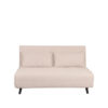 LABEL51 Slaapbank Double - Naturel - Boucle - Double | Zwarte Poot - Afbeelding 4
