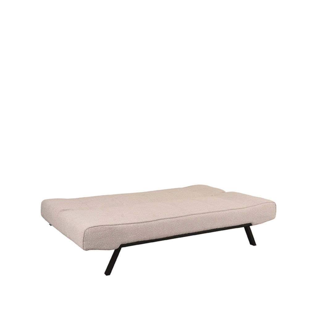 LABEL51 Slaapbank King - Naturel - Boucle - King | Zwarte Poot - Afbeelding 2