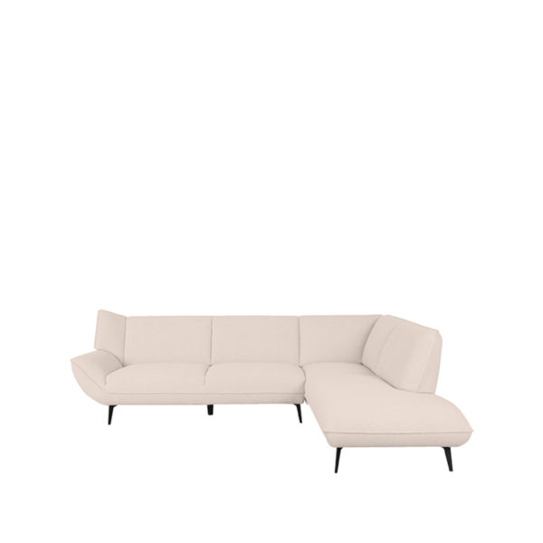 LABEL51 Hoekbank Pesaro - Naturel - Boucle - Rechts - Afbeelding 2