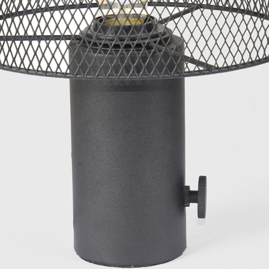 LABEL51 Tafellamp Fungo - Zwart - Metaal - Afbeelding 3