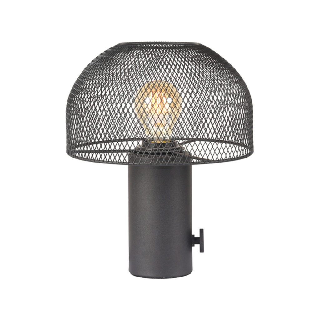 LABEL51 Tafellamp Fungo - Zwart - Metaal - Afbeelding 2