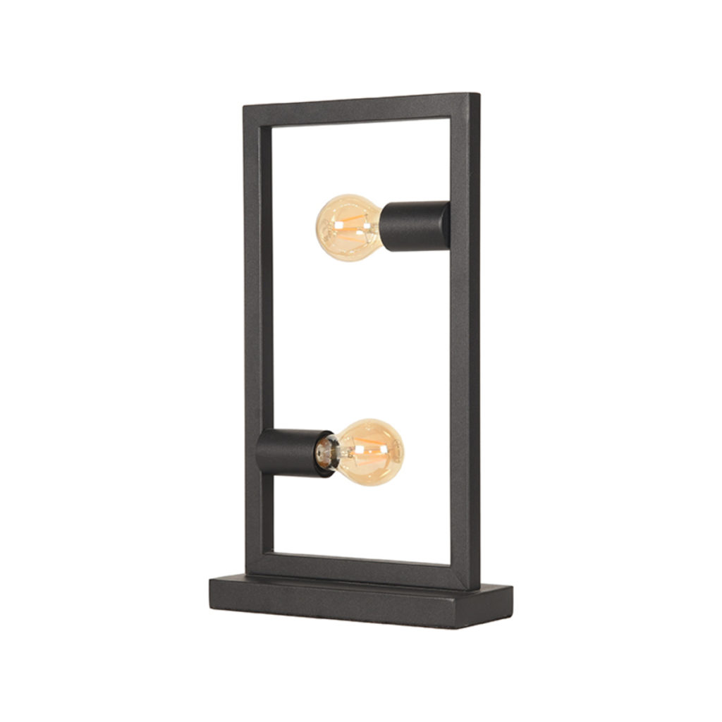 LABEL51 Tafellamp Quadrato - Zwart - Metaal - Afbeelding 2