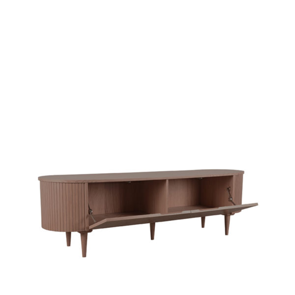 LABEL51 Tv-meubel Oliva - Walnoot - Eiken - Tv-Meubel 180 cm - Afbeelding 2