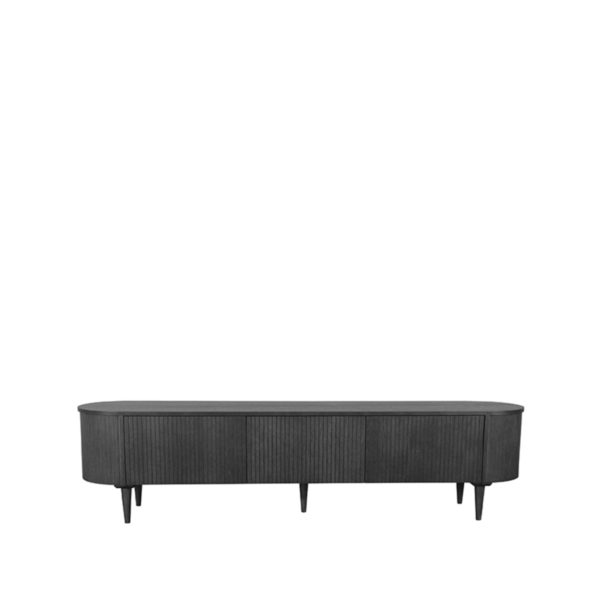 LABEL51 Tv-meubel Oliva - Zwart - Eiken - Tv-Meubel 220 cm - Afbeelding 3