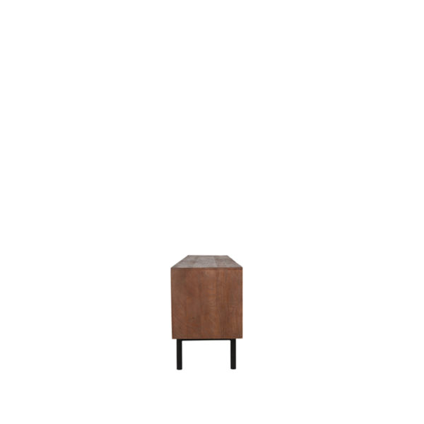 LABEL51 Tv-meubel Rio - Espresso - Mangohout - Tv-Meubel 220 cm - Afbeelding 5