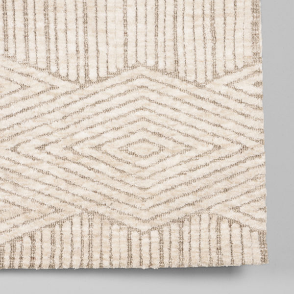 LABEL51 Vloerkleden Cosy - Taupe - Synthetisch - 160x230 cm - Afbeelding 2
