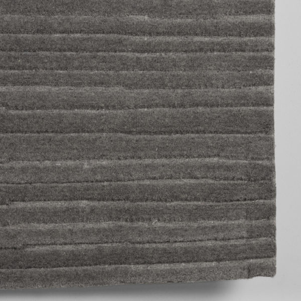 LABEL51 Vloerkleden Luxy - Antraciet - Wol - 160x230 cm - Afbeelding 2