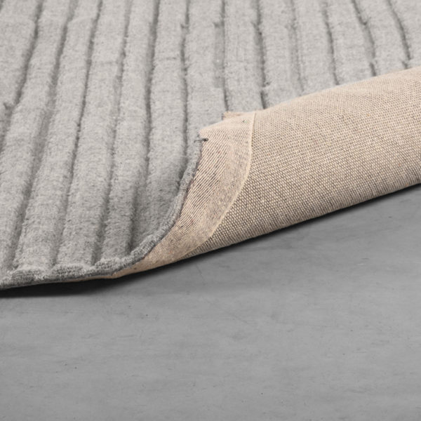 LABEL51 Vloerkleden Luxy - Grijs - Wol - 160x230 cm - Afbeelding 3